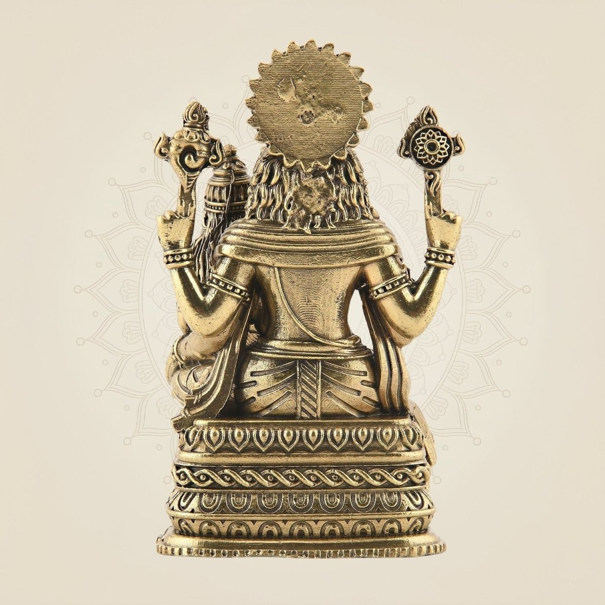 Narasimha with Lakshmi Idol for Worship