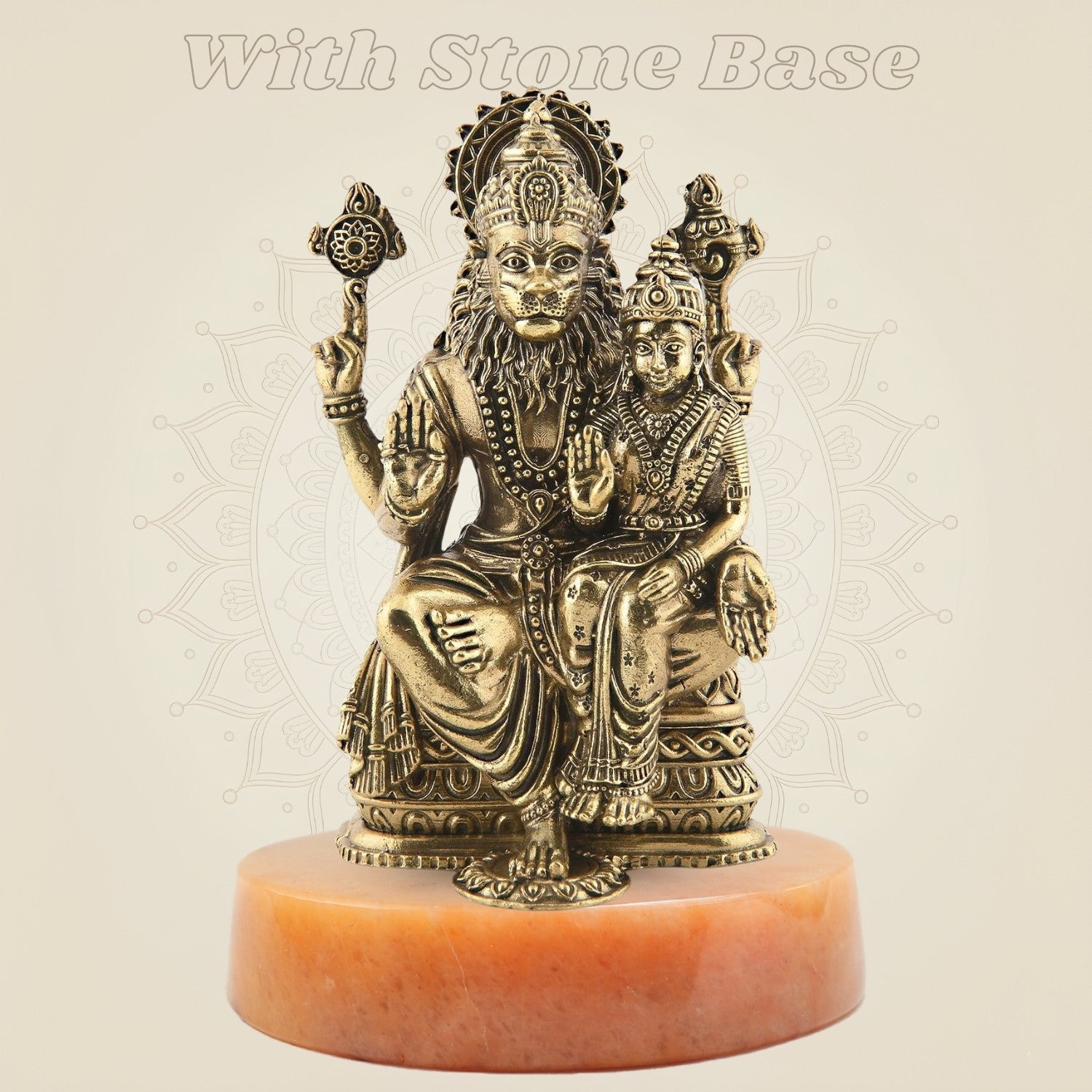 Lakshmi Idol with gemstone base
