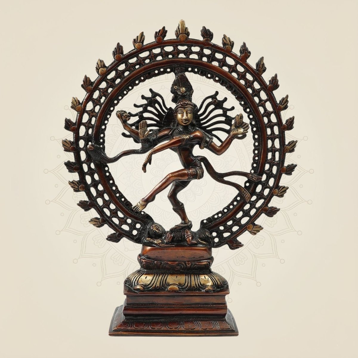 Brass Nataraja Idol