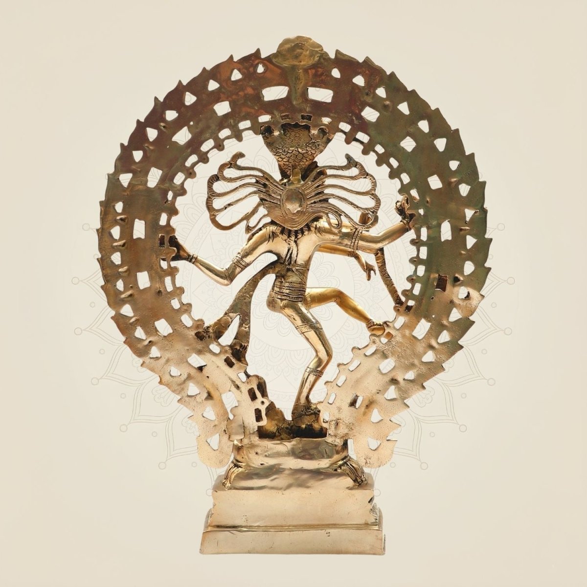 Brass Nataraja Murti 21.5"