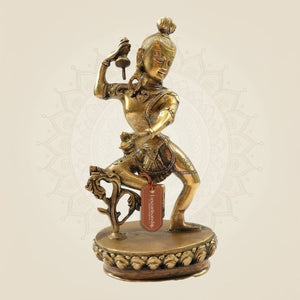 Brass Nepalese Style Dancing Shiva Idol