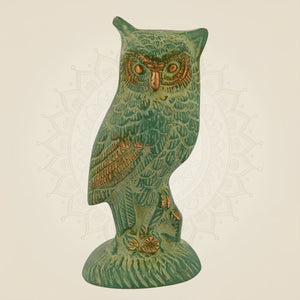Brass Owl Idol 4.75"