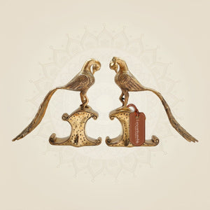 Brass Peacock Set