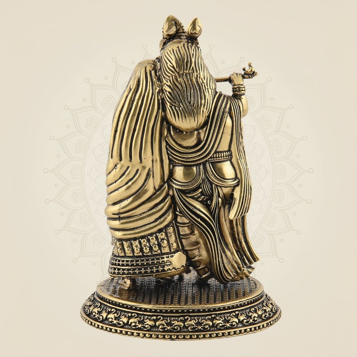 Radha Krishna Brass Idol