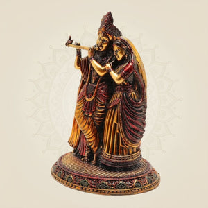 Radha Krishna Brass Idol