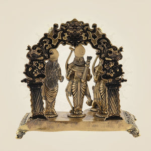 Handmade Brass Ram Darbar Idol