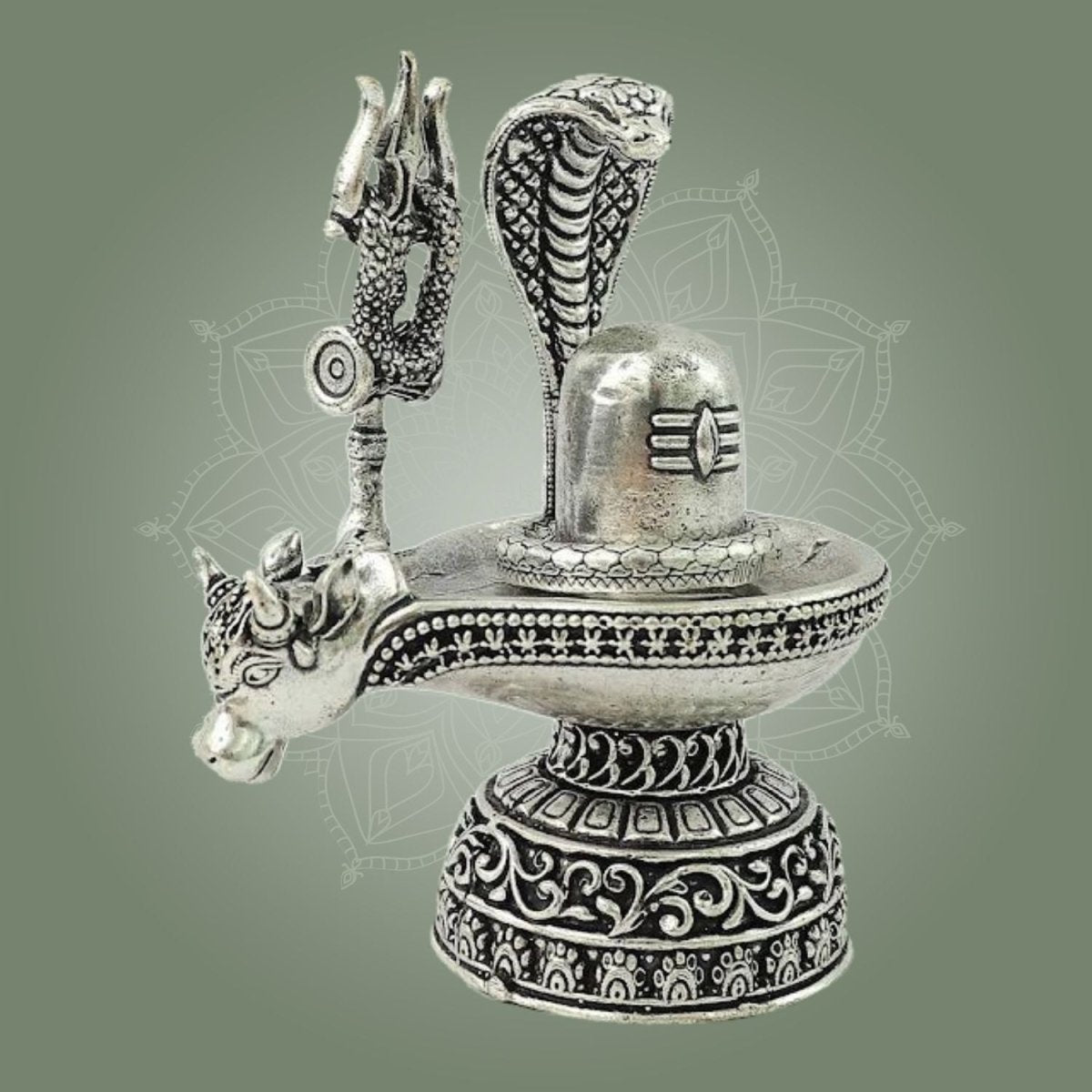 Brass Shiva Lingam Idol – Luxeartisanship