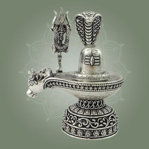 Brass Shivling Idol -Luxeartisanship