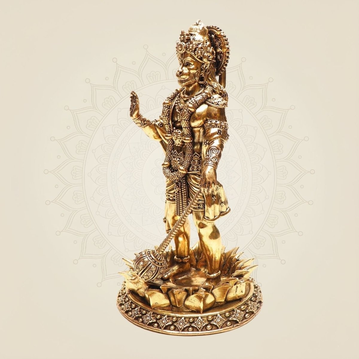 Hanuman Brass Idol