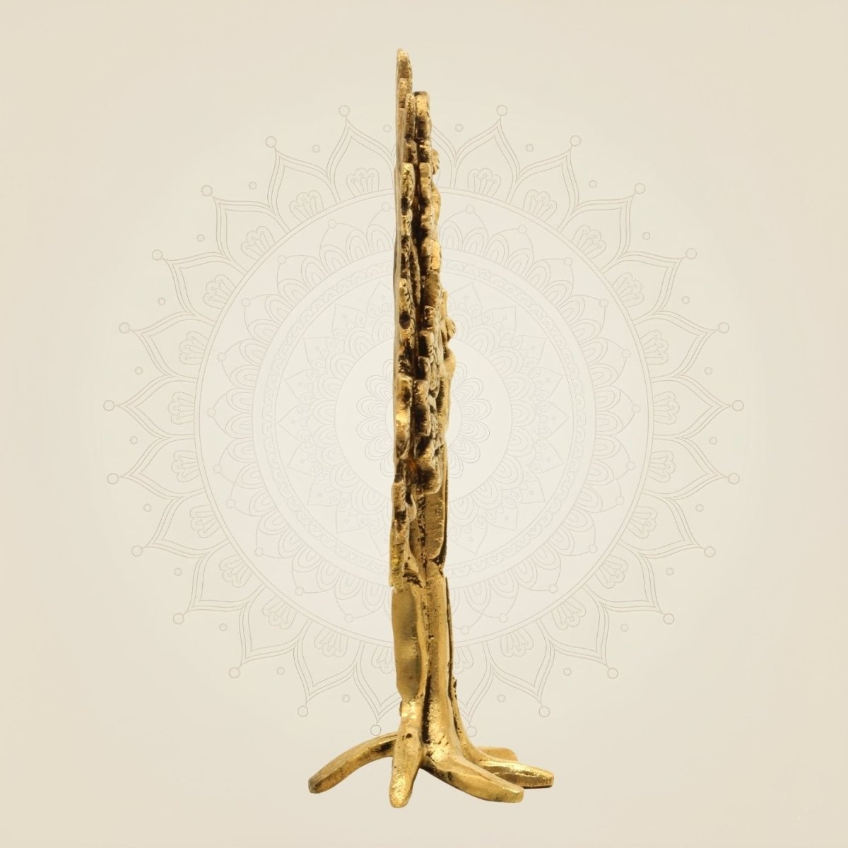 Brass Kalpavriksha Tree Showpiece - Luxeartisanship