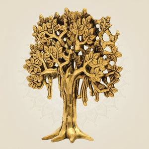 Brass Kalpavriksha Showpiece - Luxeartisanship