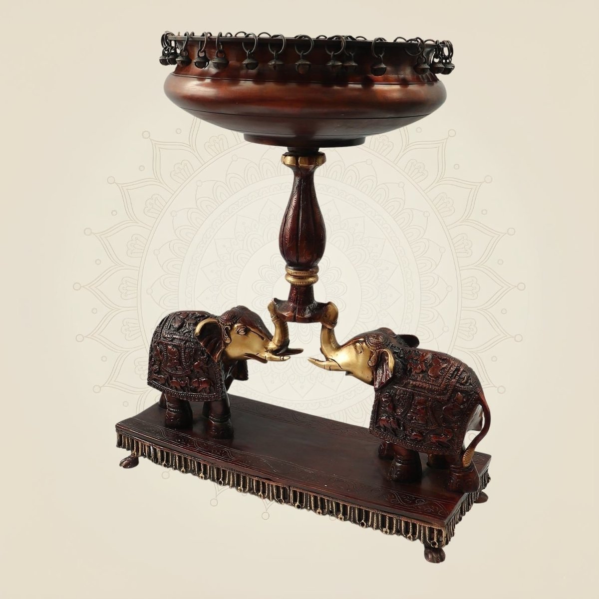 Brass Décor for Festive Spaces