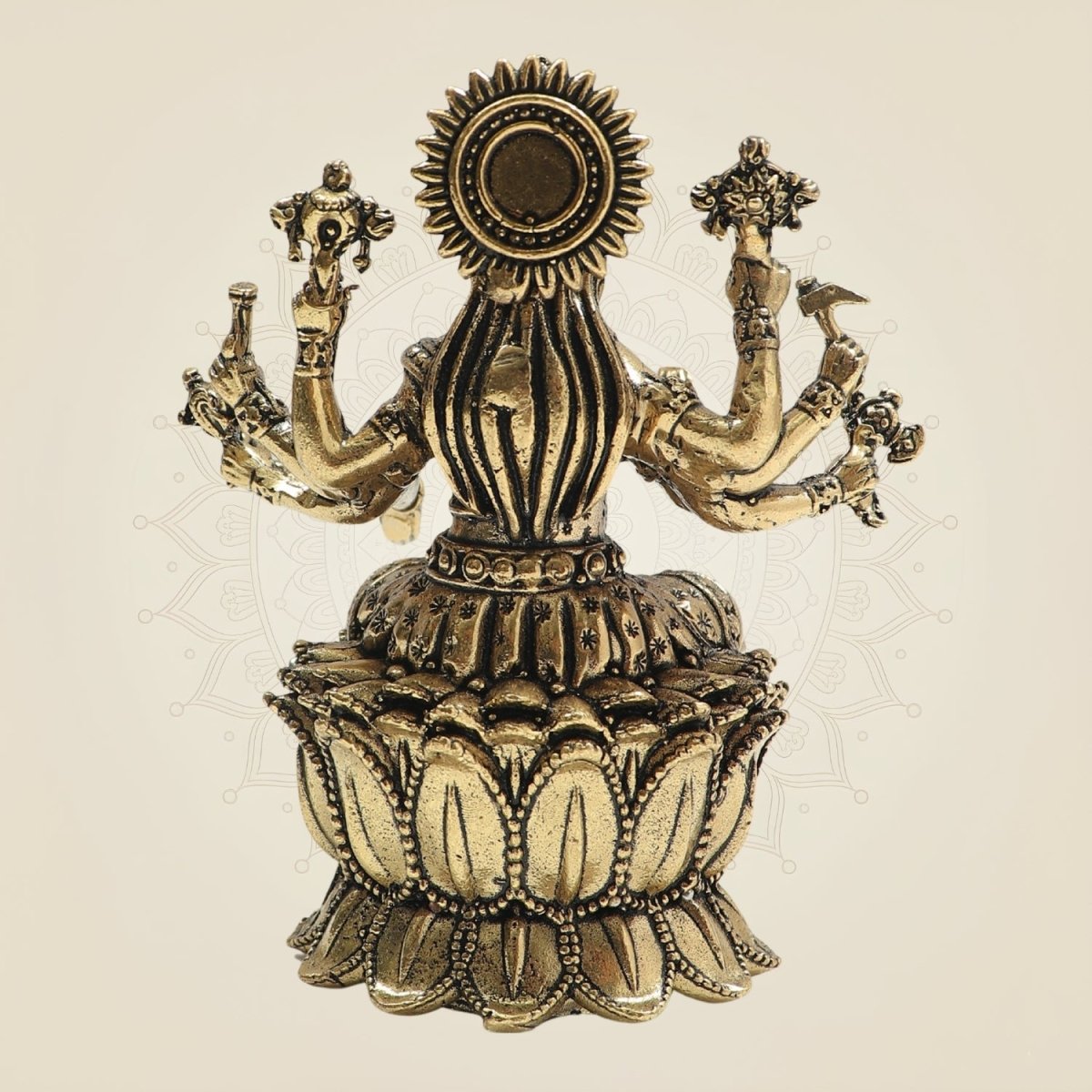 Brass Varaha Dev on Lotus – A Sacred Form of Strength - Luxeartisanship