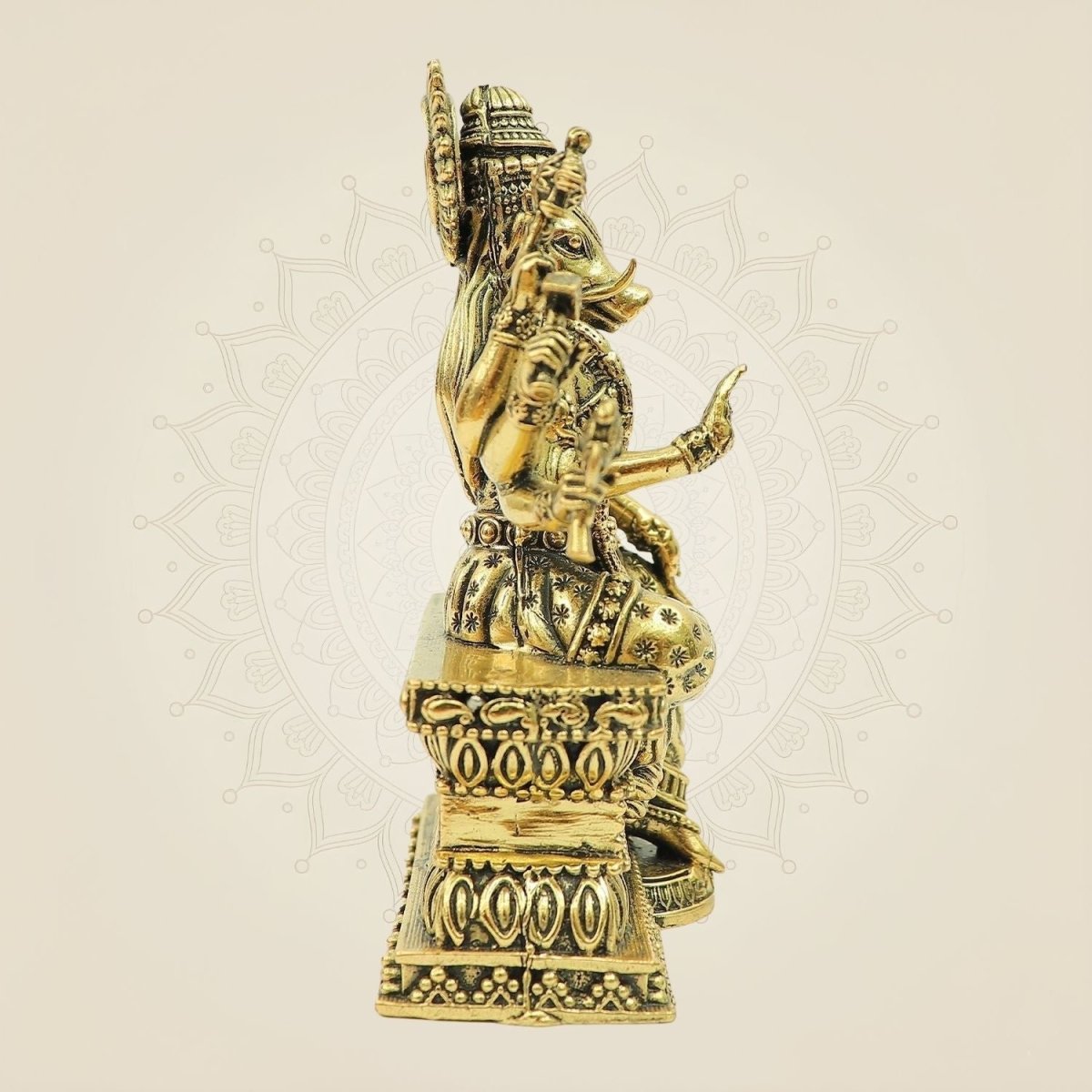 Brass Vishnu Avatar Murti for Décor