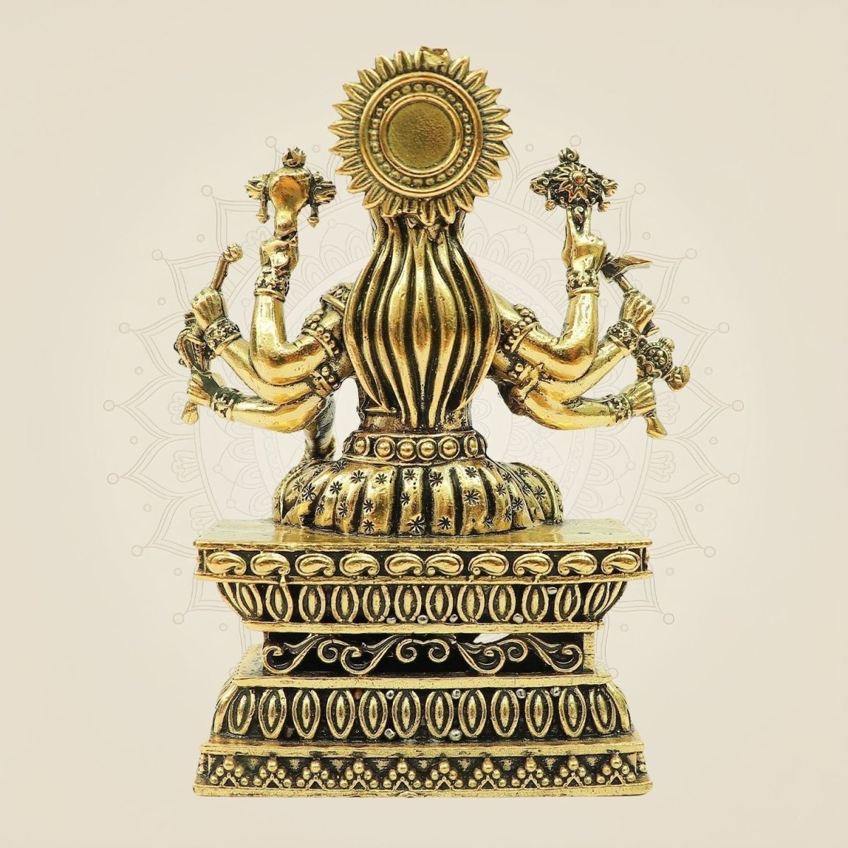 Brass Varahi Idol – Vishnu Avatar Murti for Home Temple Décor - Luxeartisanship