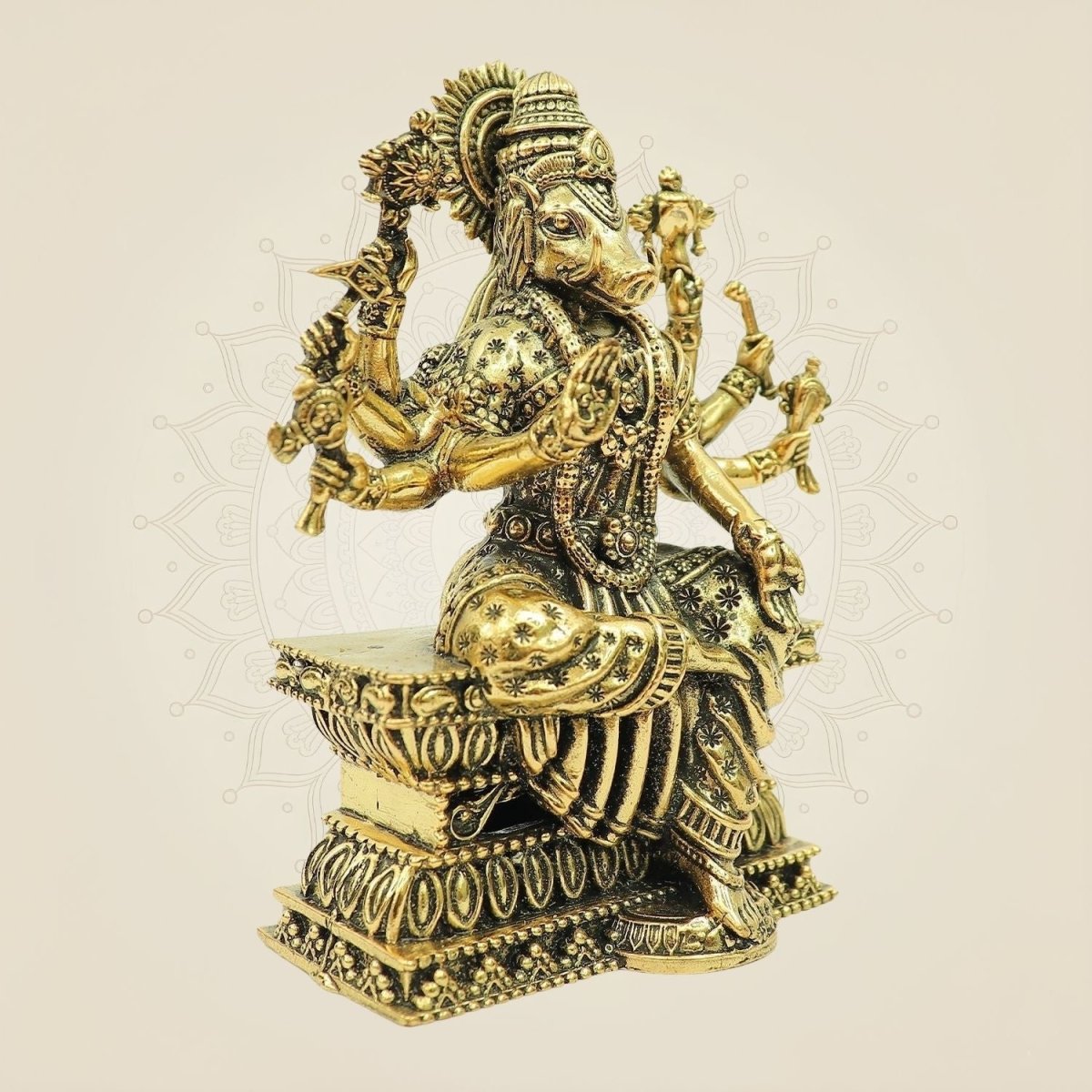 Brass Varahi Idol for Home Temple