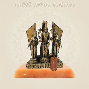 Bronze Balaji with Sridevi–Bhudevi Trio Idol – Auspicious - Luxeartisanship
