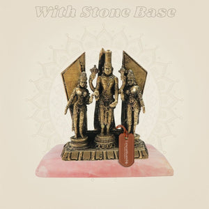 Bronze Balaji with Sridevi–Bhudevi Trio Idol – Auspicious - Luxeartisanship