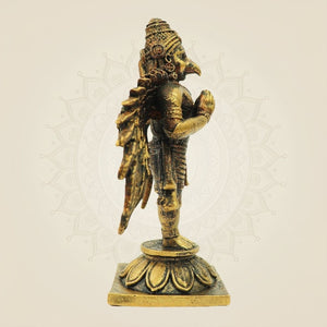 Bronze Garuda Idol Statue
