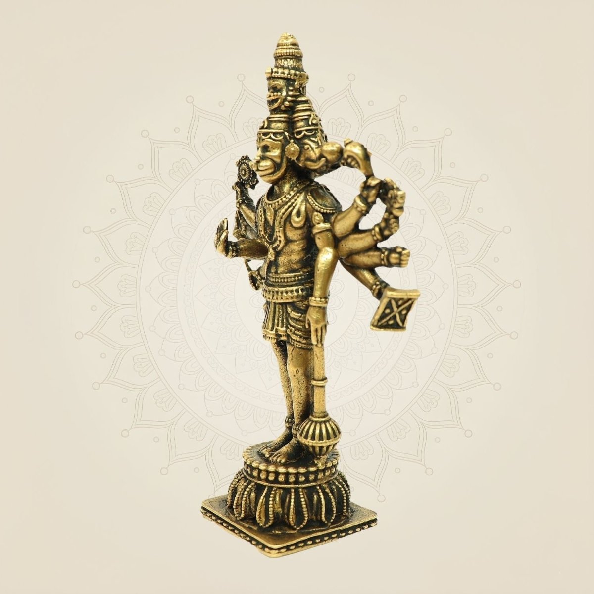 Panchmukhi Hanuman Bronze Statue