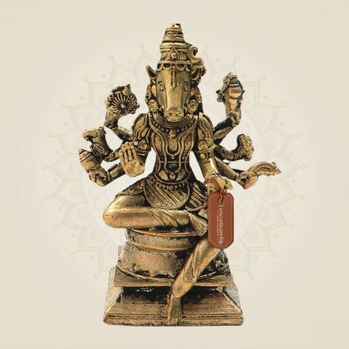 Bronze Varahi Statue – Goddess Blessings Panchaloha Idol 3"