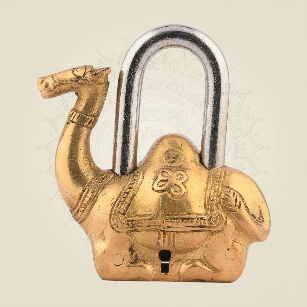 Camel Shape Brass Lock