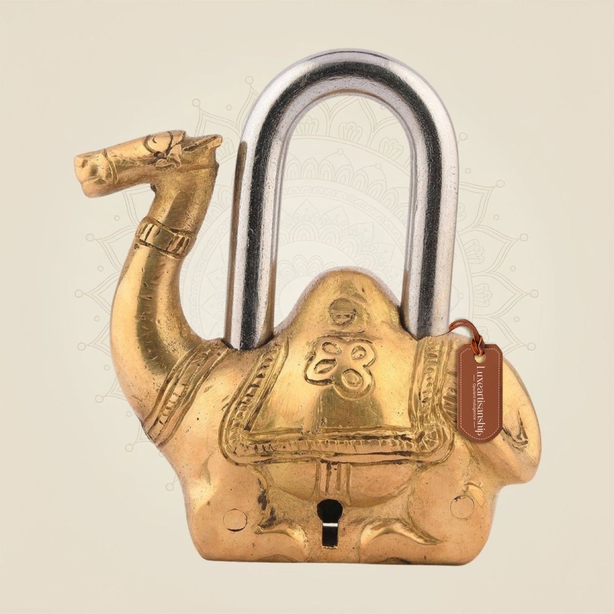 Camel Shape Brass Lock