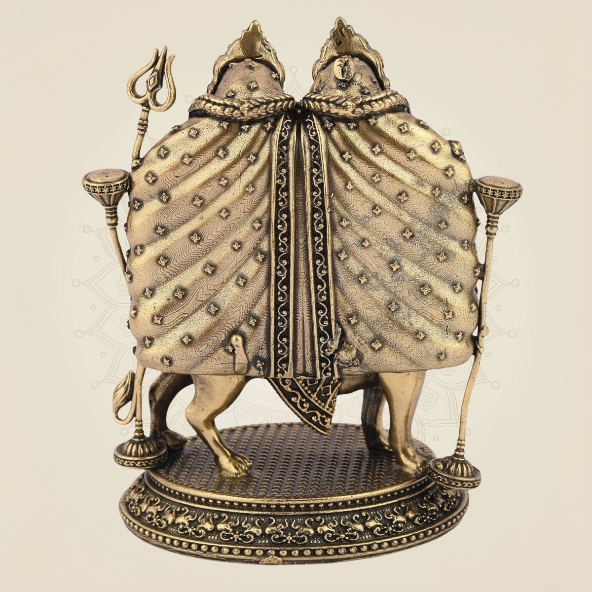 Divine Brass Chamunda Maa Idol