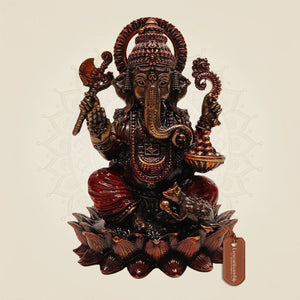 Divine brass idol