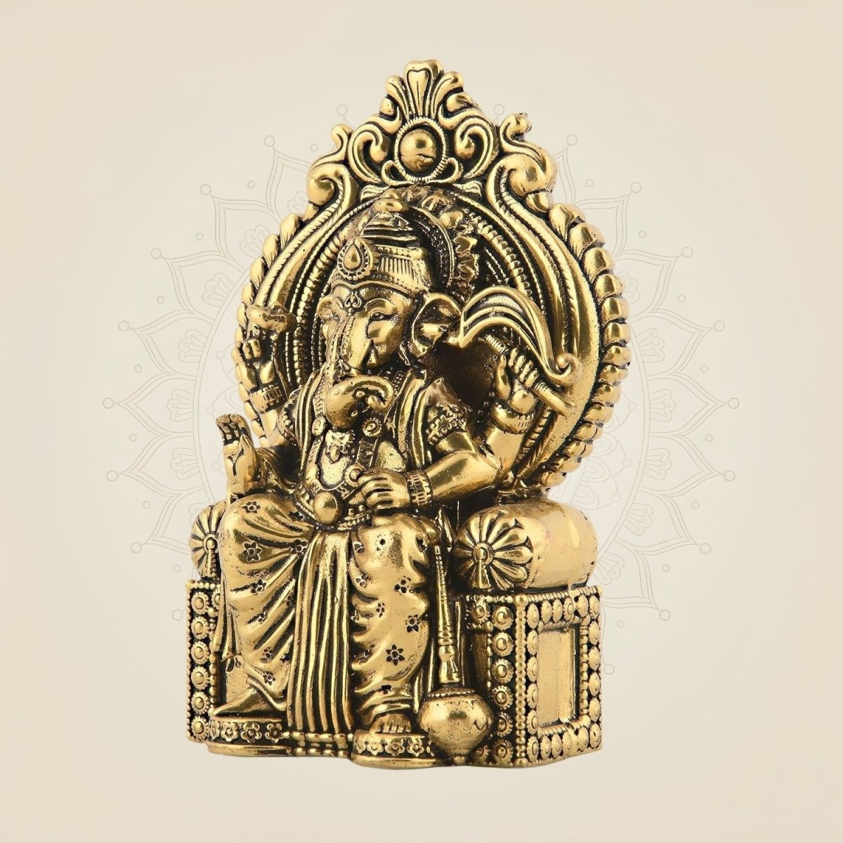 Brass Statue for Vastu & Spiritual Decor - Luxeartisanship