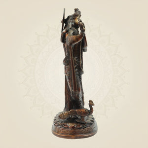 Handmade Brass Radha Krishna Idol