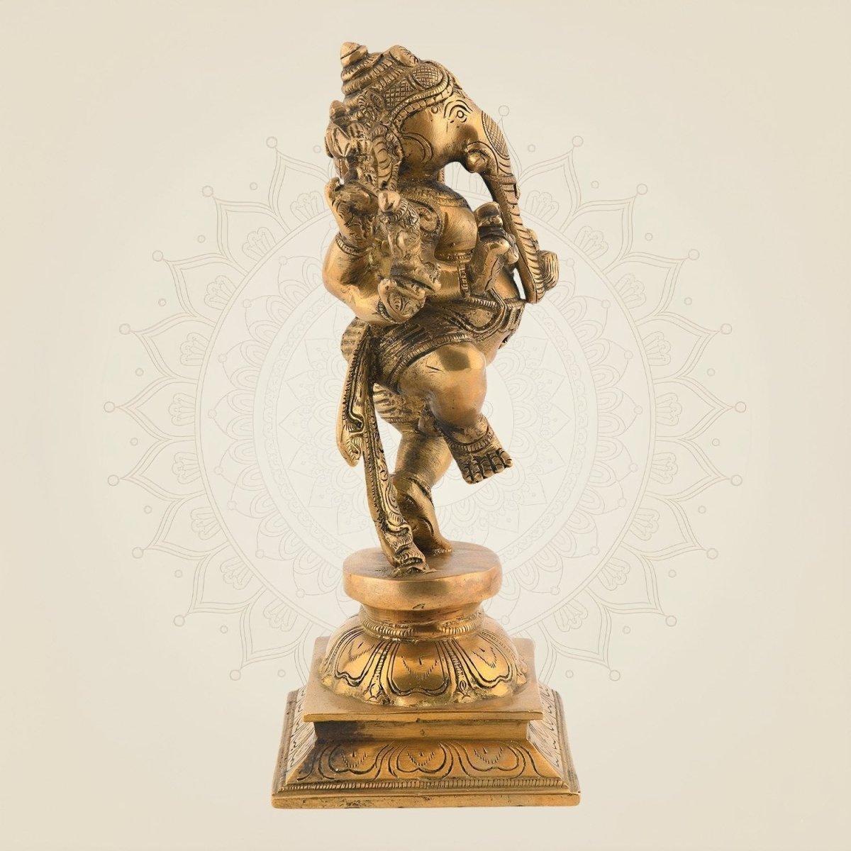 Ganesha Brass Idol