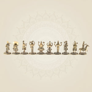 Dasavatharam Brass Statue