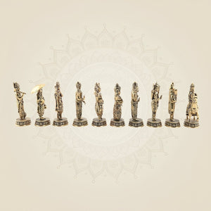 Set – 10 Avatars of Vishnu Statue