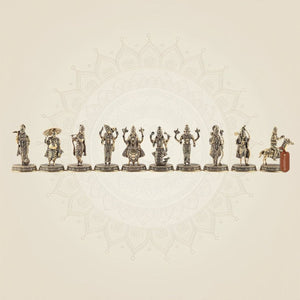Dasavatharam Brass Set – 10 Avatars of Vishnu