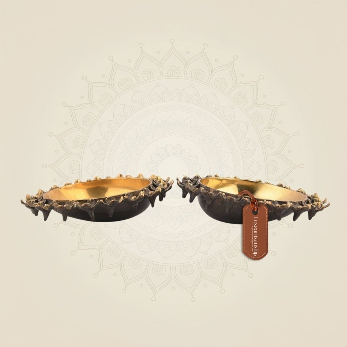 Decorative Brass Bowl Set