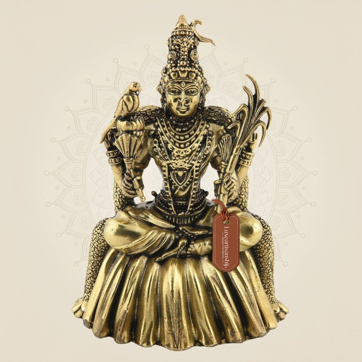 Brass Lalita Devi Idol