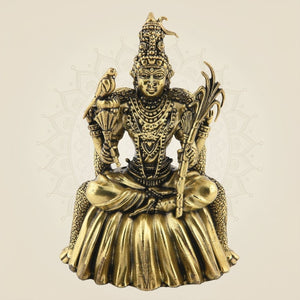 Brass Lalita Devi Idol