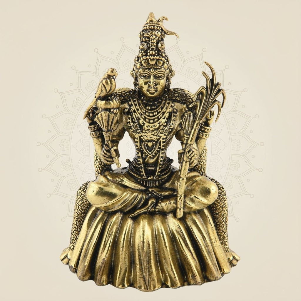 Brass Lalita Devi Idol 4