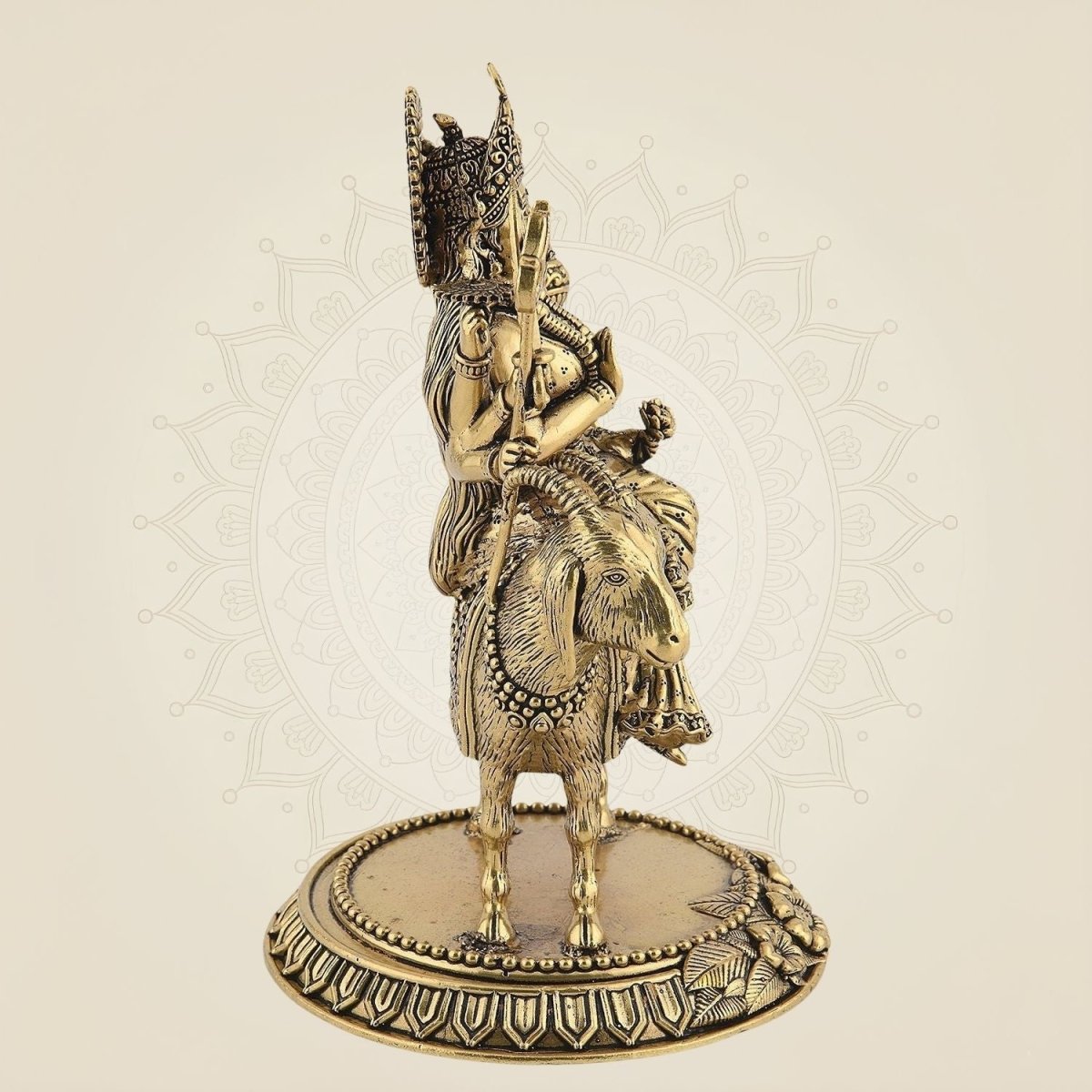 Divine Durga Maa with Goat