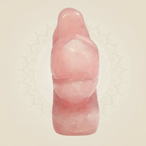 Elegant Rose Quartz Mandarin Ducks Pair for Love & Home Decor - Luxeartisanship
