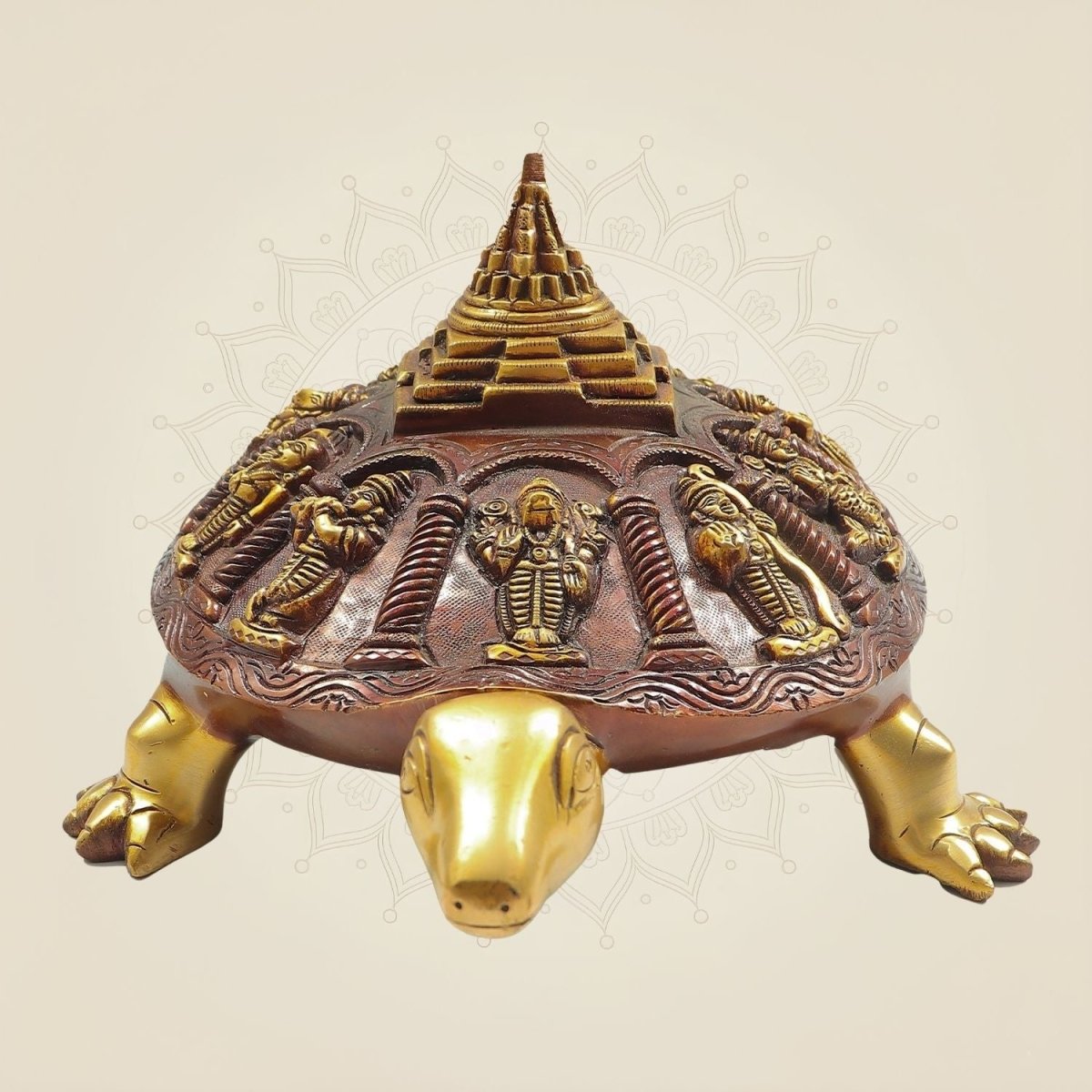 Exquisite Dashavatara Brass Statue