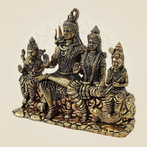 Shiv Parivar Brass Idol
