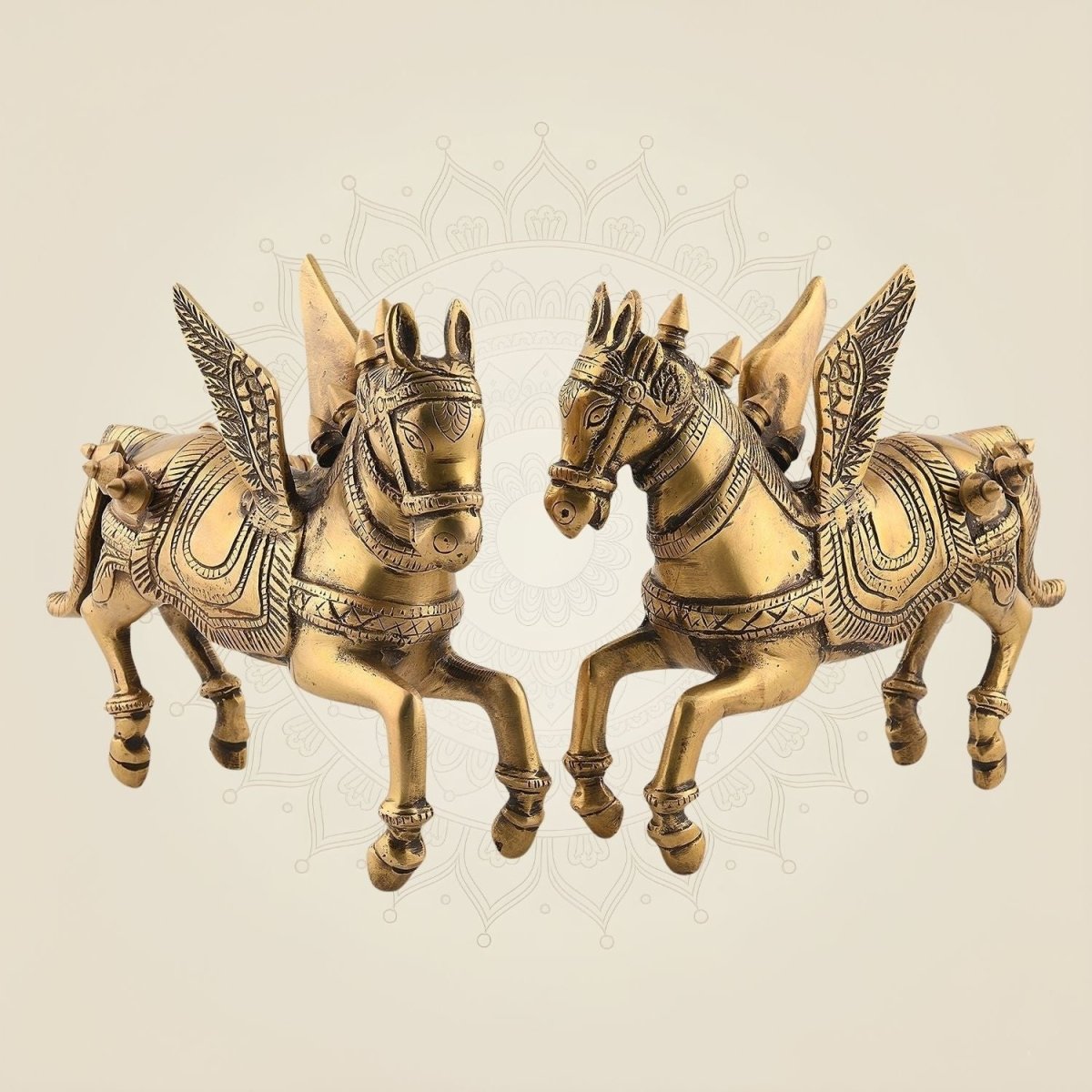 Handcrafted Pure Brass Statues