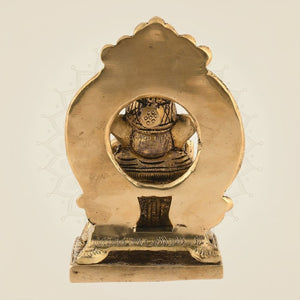 Ganesh Idol on Singhasan