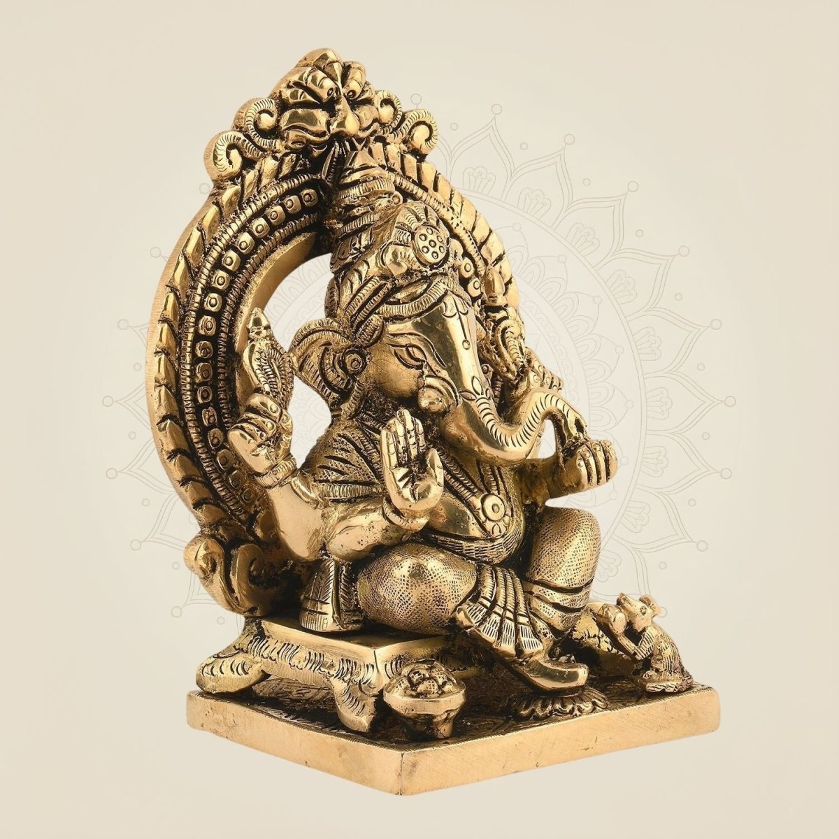 Brass Ganesh Idol