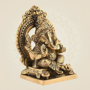 Brass Ganesh Idol