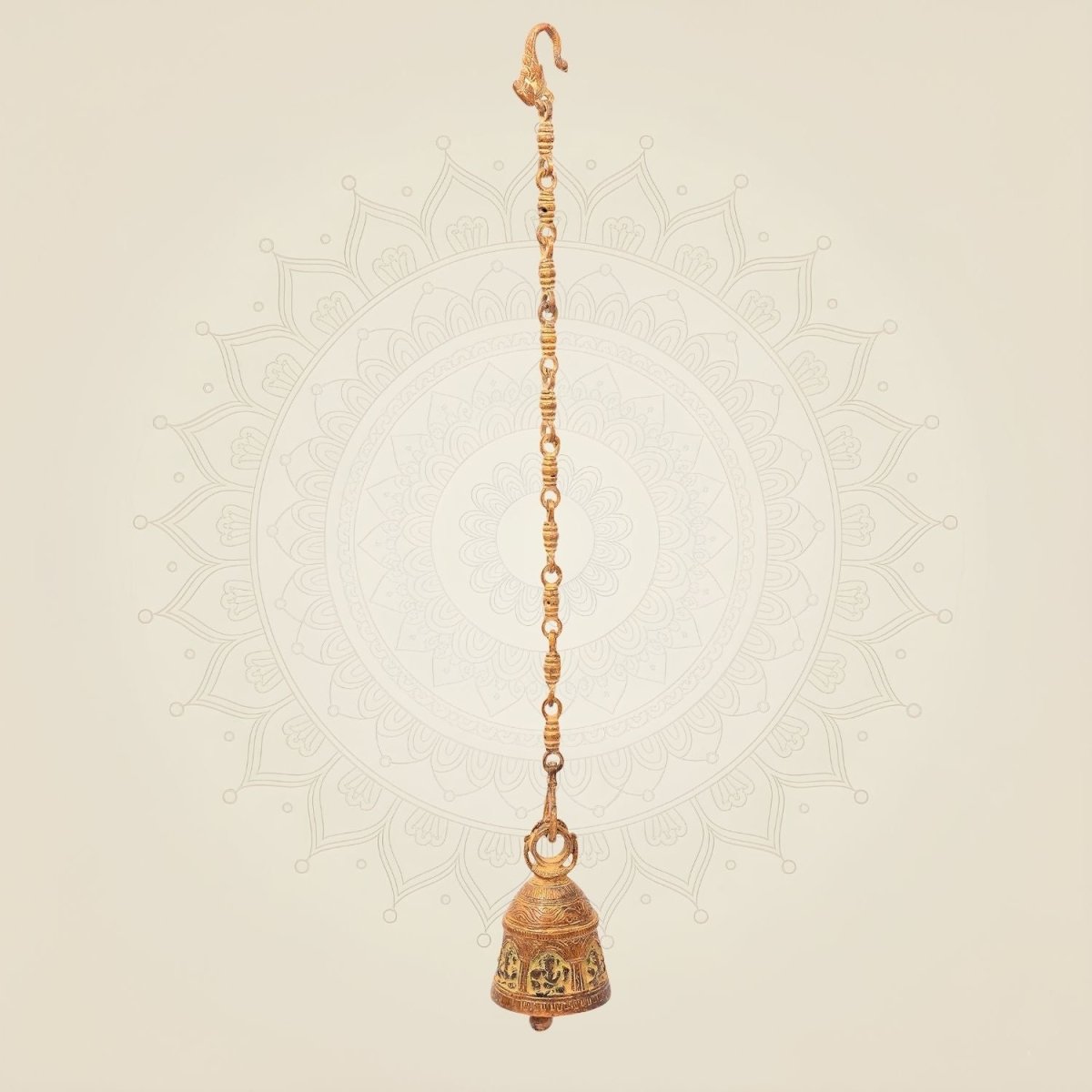 Brass Hanging Pooja Ghanti
