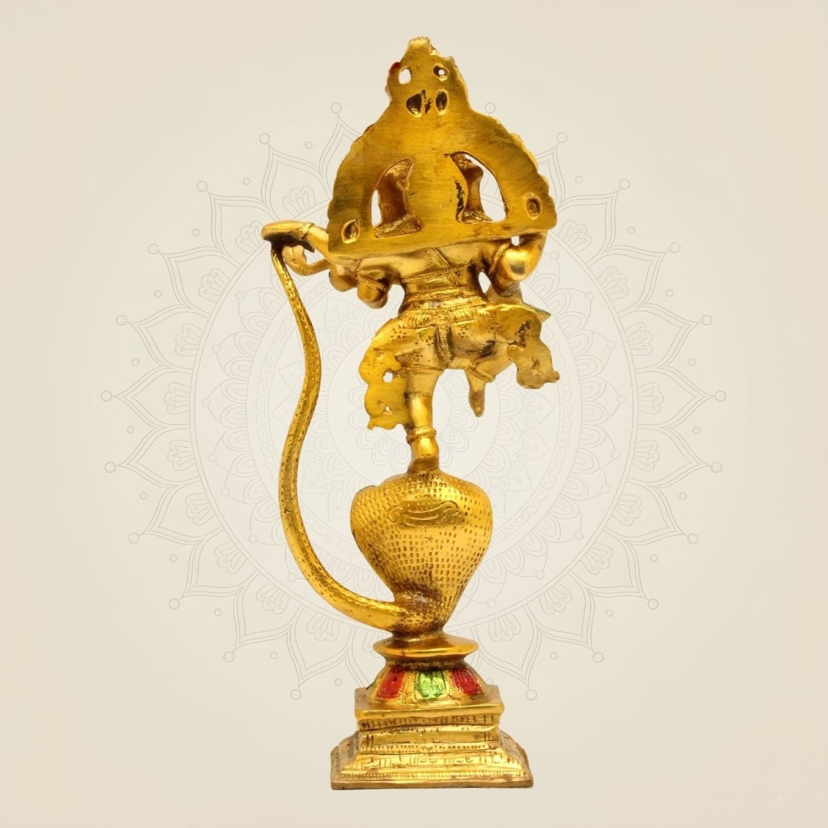 Brass Ganesha Dancing Murti