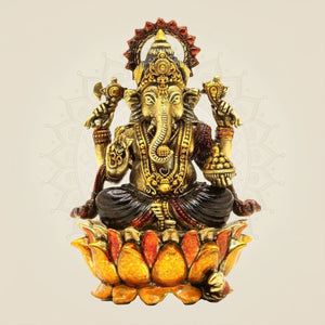 Ganesha colored Idol